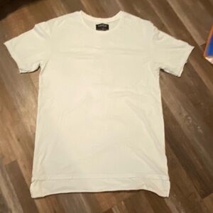 PacSun light blue Long Fit T-Shirt split side Med 120